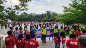 Akhir Pekan Satlantas Polres Prabumulih Sosialisasi E-TLE dan App Smart City Dolor Kito