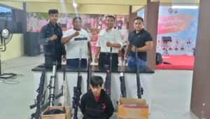 Diburu Dari Sintang, Satreskrim Polres Kapuas Hulu Amankan Seorang Resedivis Pencurian Senjata Airsoftgun