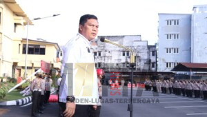 Ditintelkam Polda Sumsel Pimpin Apel Ops Lilin 2022