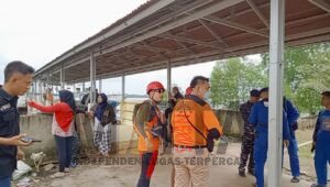 Diterpa Ombak, Kapal Crane Bass “ARK SHILOH” Terbalik dan Tenggelam