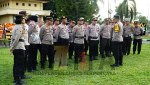 Puncak Pergantian Tahun, Polres Prabumulih Siagakan Personil Gabungan