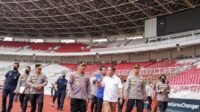 Bersama Menpora RI, Kapolri Tinjau Stadion GBK Pastikan Kesiapan Pertandingan AFF 2022
