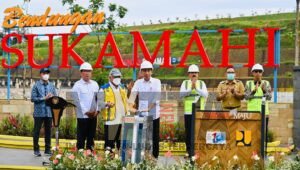 Kendalikan Banjir Jakarta, Presiden Jokowi Resmikan Bendungan Ciawi Kabupaten Bogor