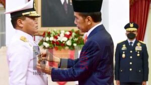 Muhammad Ali Resmi Jadi KSAL, Presiden Jokowi: Tingkatkan Kedaulatan Negara di Laut