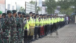 Polres Kapuas Hulu Gelar Pengamanan Malam Tahun Baru, Kapolres : Pedomani SOP
