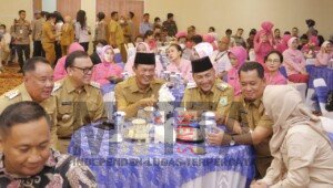 Pj Bupati Apriyadi Hadiri Pisah Sambut Wakapolda Sumsel
