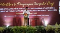 Hadiri Pelantikan dan Pengucapan Sumpah Janji Puluhan Anggota PPK, Ini Pesan Wakil Bupati Tulungagung