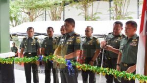 Brigjen TNI M Naudi Nurdika Resmikan Rumah Dinas Korem 044/Gapo
