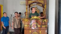 PT Petro Muba Serahkan Bantuan CSR Mimbar Khotbah di Muba