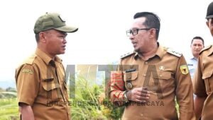 Intensitas Erupsi Marapi Meningkat, Bupati Tanah Datar Monitoring ke Lereng Gunung