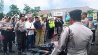 Pegang Senjata, Polres Prabumulih Tegaskan Surat Izin Senpi Wajib Aktif
