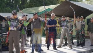 Pangdam II/Sriwijaya Resmikan Lapangan Tembak Yonif 141/AYJP Muara Enim