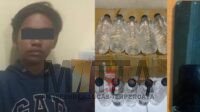Remaja di Tulungagung Diringkus Polisi, Amankan Puluhan Botol Arak Bali