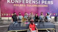 Dihadiahi Timah Panas, Pelaku Pembunuhan di Tulungagung Menyerah
