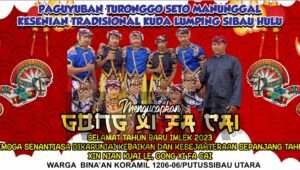 Kepedulian Kodim 1206/Psb dalam Melestarikan Budaya Kesenian Kuda Lumping di Kapuas Hulu