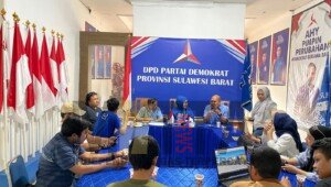 DPD Demokrat Sulbar Matangkan Persiapan Penyambutan Kedatangan AHY