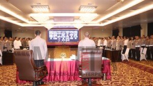 Arahan Kapolda Sumsel dalam Apel Pamen Jajaran Polda Sumsel Secara Virtual