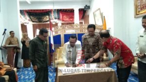 BPPW Sumbar Serahkan Pengelolaan Taman Kota Cindua Mato Ke Pemkab Tanah Datar