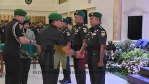 Jabatan Kabintaljarahdam II/SWJ dan Kakesdam II/SWJ Resmi Diserahterimakan