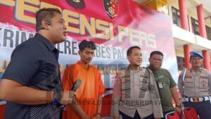 Cemburu, Febri Bacok Okka Dengan Golok