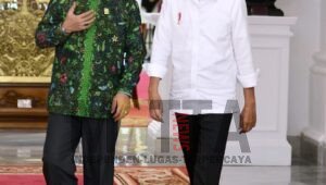 Presiden Jokowi Terima Ketua Umum PBNU di Istana Merdeka Jakarta