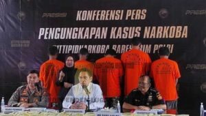 Bareskrim Polri Tangkap 6 Tersangka Narkoba Jaringan Malaysia