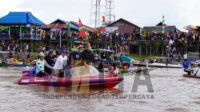 Lomba Sampan Bidar Peringatan Hari Jadi Negeri Nanga Bunut Ke 208, Bupati Kapuas Hulu: Prestasi Atlet Sampan Bidar Luar Biasa