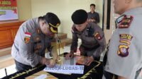 Kapolres Kapuas Hulu Pimpin Sertijab Kasat Pol Air dan Kapolsek Putussibau Selatan