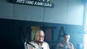 Dirlantas Polda Sumsel Mengudara di 95.1Trax FM Palembang Bertema Keselamatan Musi 2023