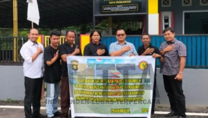 Silaturahmi Sat Intelkam Polres Prabumulih ke Partai Ummat Sampaikan Hal Ini