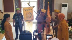 Wawako Adriansyah Fikri Hadiri Pelantikan Ketua LVRI dan Piveri Prabumulih