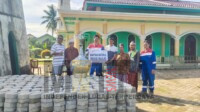 KKKS Pertamina EP Adera Field Serahkan Bantuan Pembangunan Masjid Al-Muttaqin