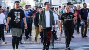 Menggagetkan, Presiden Jokowi Hadir di CFD Medan