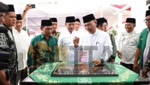 Pj Bupati Muba Resmikan Kantor MWC NU Bayung Lencir