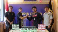 KPPBC Badau Kapuas Hulu dan Kepolisian Resot Sintang Melaksanakan Serahterima Barang Hasil Penindakan