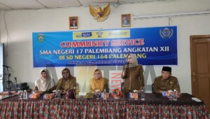 SMA Plus Negeri 17 Laksanakan Program Community Service
