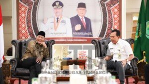 Pj Bupati Muba Terima Kunjungan Silaturahmi Wali Kota Prabumulih