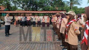 Polsek Cibatu Polres Purwakarta Gelar Pelatihan Saka Bhayangkara