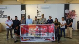 Polres Kapuas Hulu Gelar Tapka Dengan KPUD Dan Bawaslu, Ini Tujuannya