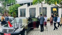 Sebelum Resmikan Bendungan Danu Kerthi Buleleng, Presiden Jokowi Mampir ke Taman Bung Karno