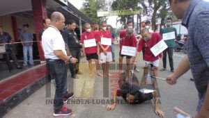 Aksi Tawuran Di Palembang Menelan Satu Korban Jiwa, di Rekonstruksi Hari Ini