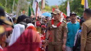 Buka Kegiatan KOSN dan FLS2N Se Kecamatan Kalis, Fransiskus Diaan: Menjadi Atlet Terbaik di Kapuas Hulu