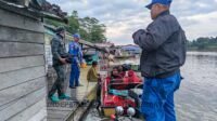 Maraknya Penyetruman Ikan, Sat Pol Air Polres Kapuas Hulu dengan PSDKP Patroli di Perairan Sungai Kapuas