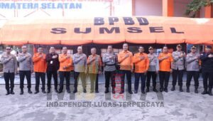 BPBD Provinsi Sumsel Antisipasi Karhutla, Polda Sumsel Menempatkan Anggota Brimob Hingga Patroli