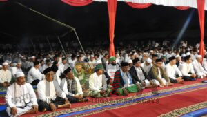 Bersama Ribuan Prajurit dan Santri, Pangdam Iskandar Muda Peringati Isra Mi’raj 2023