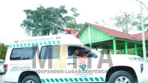 MFA Serahkan 1 Unit Ambulance