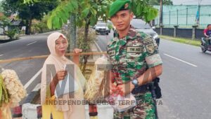 Rutin, Jumat Berkah Yonzipur 2/SG Kodam II/Swj untuk Masyarakat Prabumulih
