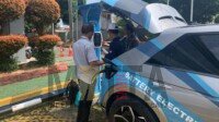 Terus Akselerasi Ekosistem Kendaraan Listrik, PLN Tambah 5 Unit SPKLU di Palembang