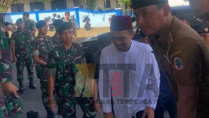 Batalyon Infanteri RK 644/Wls Diterjunkan Bantu Pengamanan Tabligh Akbar Ustadz Abdul Somad di Kapuas Hulu