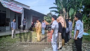 Ketua Panwaslu Sukatani Pimpin Apel Pengawasan Hak Pilih Pemilu